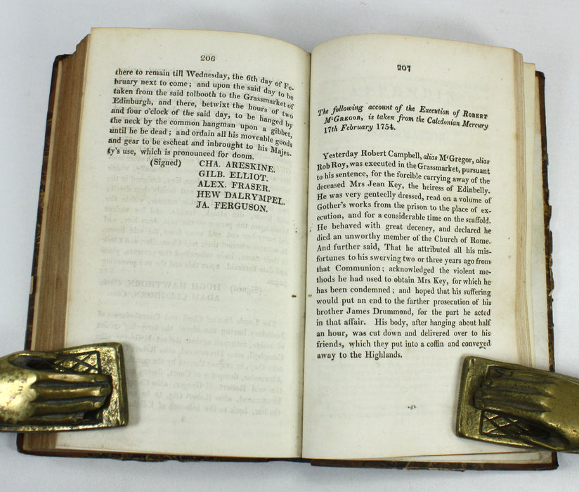 The Trials of James, Duncan, and Robert MacGregor, Three Sons of the Celebrated Rob Roy, Before The High Court of Judiciary, in the Years 1752, 1753, and 1754. Published 1818