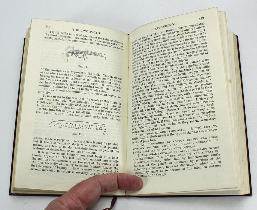 The Two Paths; Lectures on Architecture and Painting, Pre-Raphaelitism and Notes on the Turner Gallery, John Ruskin, 1908