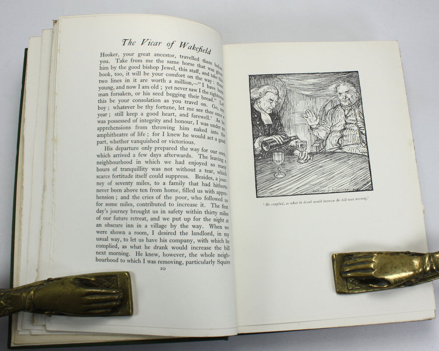The Vicar of Wakefield, Oliver Goldsmith. Illustrated by Edmund J. Sullivan, 1914