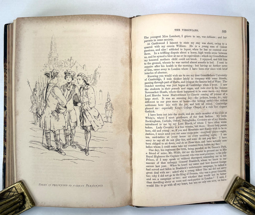The Virginians; A Tale of the Last Century, W.M. Thackeray, Bradbury & Evans, 1858 first edition.