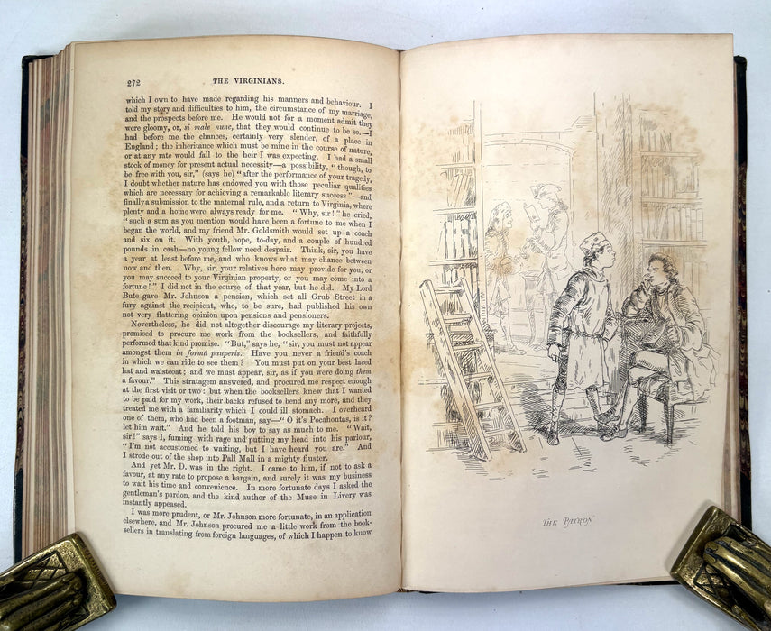 The Virginians; A Tale of the Last Century, W.M. Thackeray, Bradbury & Evans, 1858 first edition.