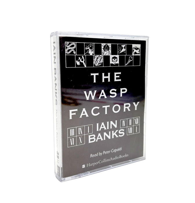 The Wasp Factory, Iain Banks, Dual Cassette Audiobook read by Peter Capaldi, 2001