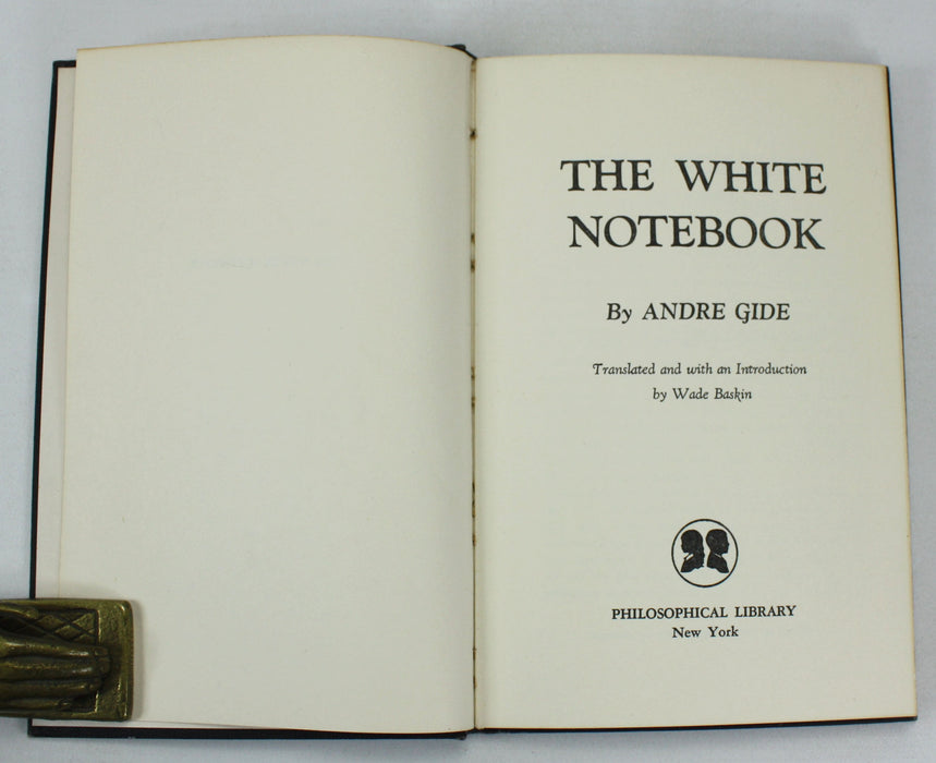 The White Notebook, Andre Gide, 1964