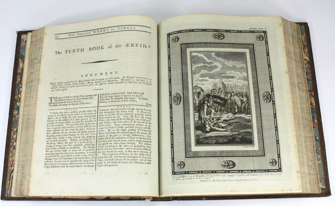 The Whole Genuine Works of Virgil, William Henry Melmoth, Subscriber's Copy, c. 1788