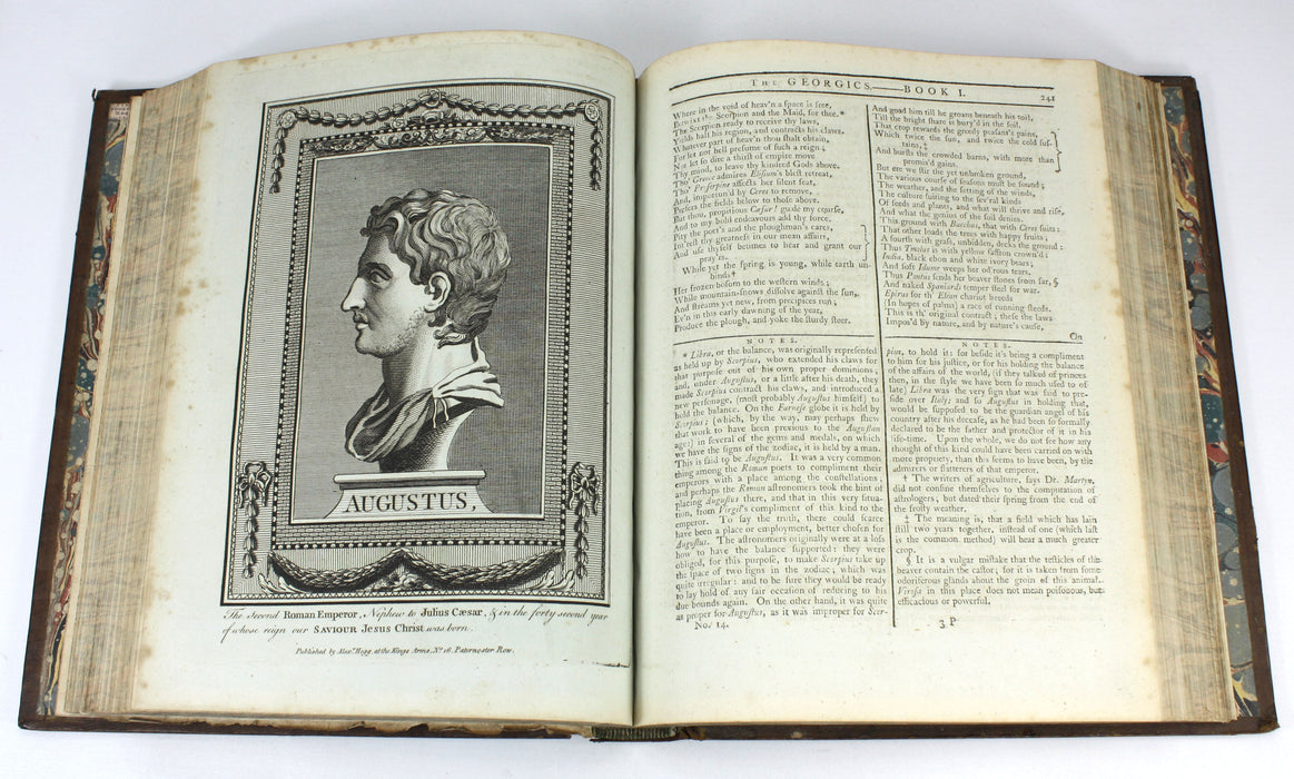 The Whole Genuine Works of Virgil, William Henry Melmoth, Subscriber's Copy, c. 1788