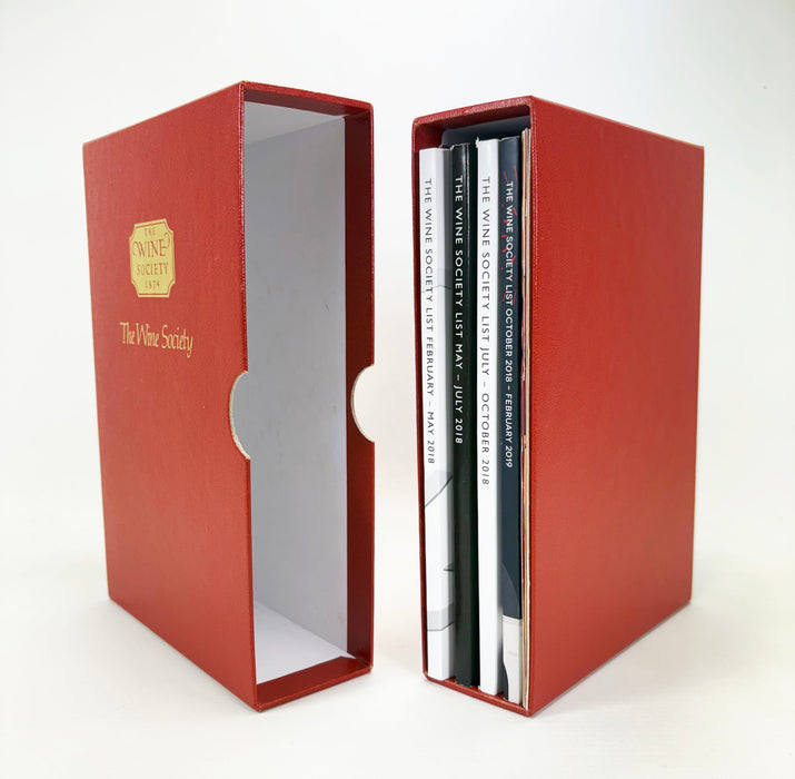 The Wine Society List, 4 issue boxed set, 2018-2019