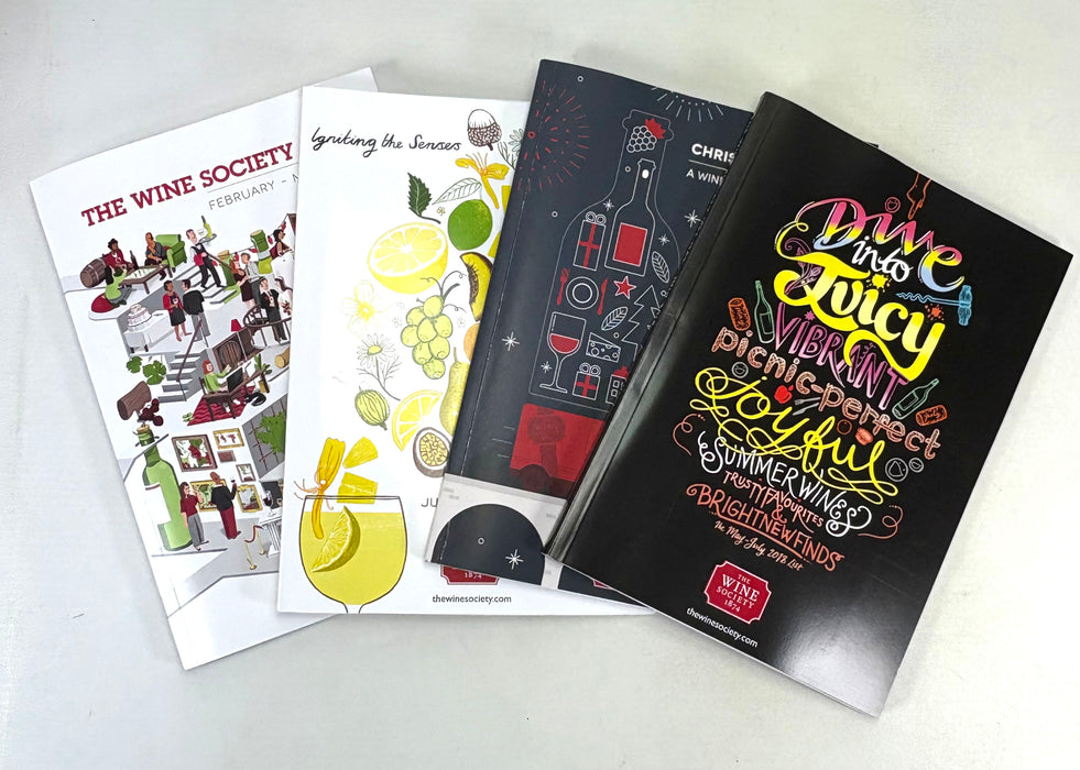 The Wine Society List, 4 issue boxed set, 2018-2019
