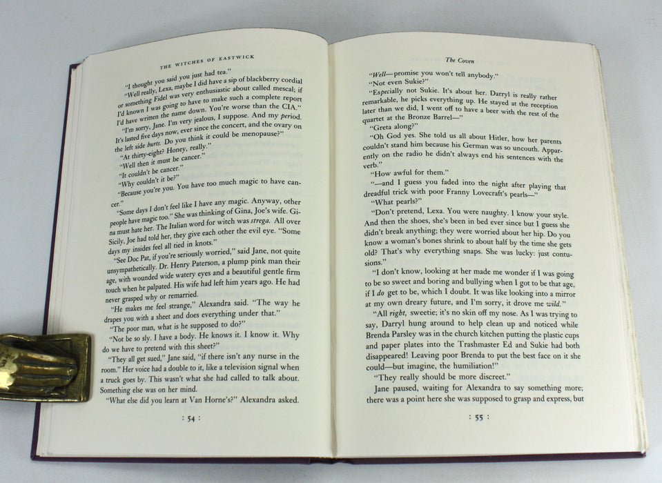 The Witches of Eastwick, John Updike, first edition, 1984