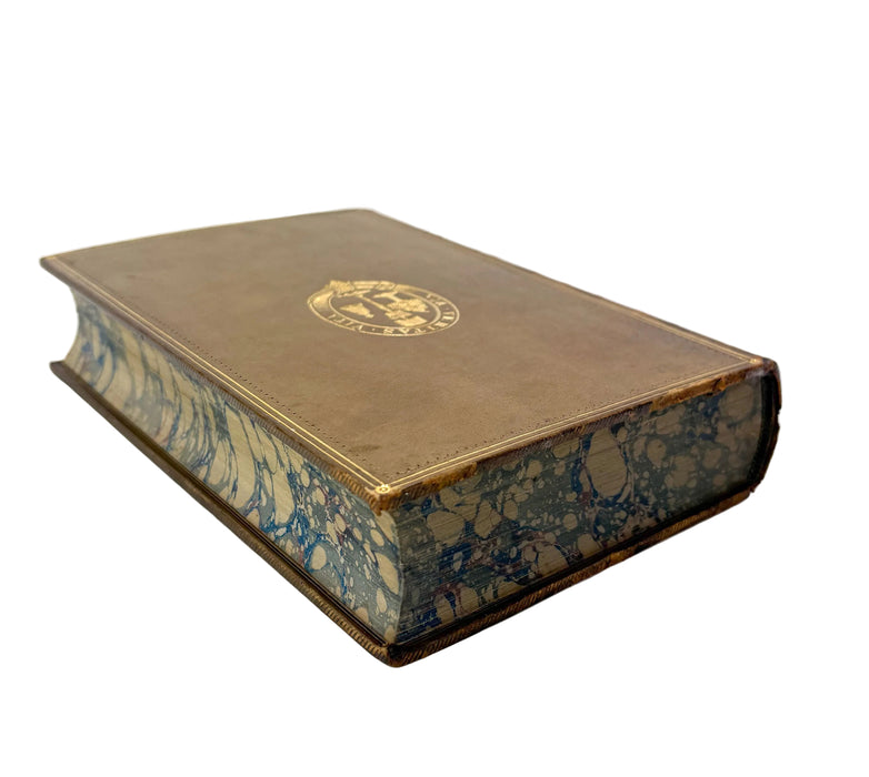 The Works of Alfred Lord Tennyson, Poet Laureate, Macmillan and Co., 1890. Prize binding signed by the English literary critic, Andrew Cecil Bradley