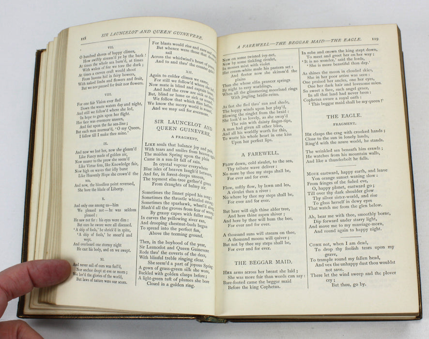 The Works of Alfred Tennyson, Poet Laureate, Macmillan 1894