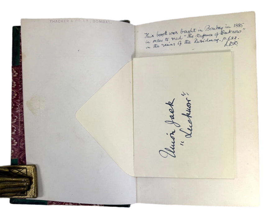 The Works of Alfred Tennyson, Poet Laureate, Macmillan 1894, Interesting India Provenance