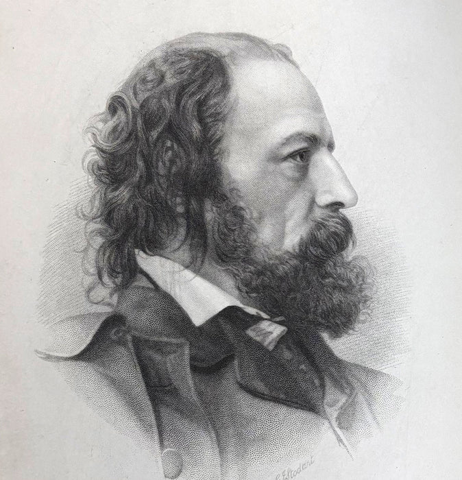 The Works of Alfred Tennyson, Poet Laureate, Macmillan 1894, Interesting India Provenance