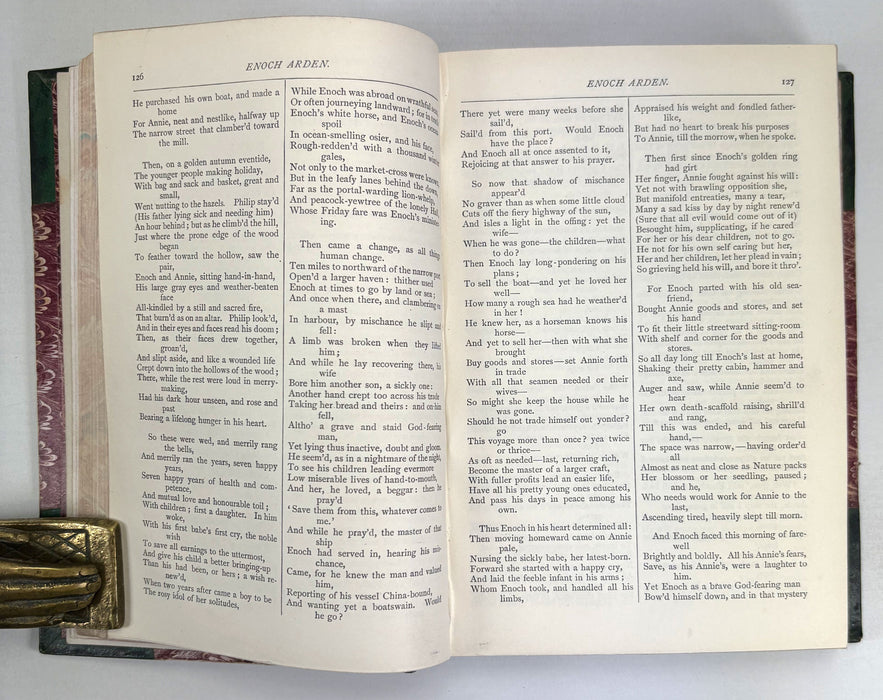 The Works of Alfred Tennyson, Poet Laureate, Macmillan 1894, Interesting India Provenance