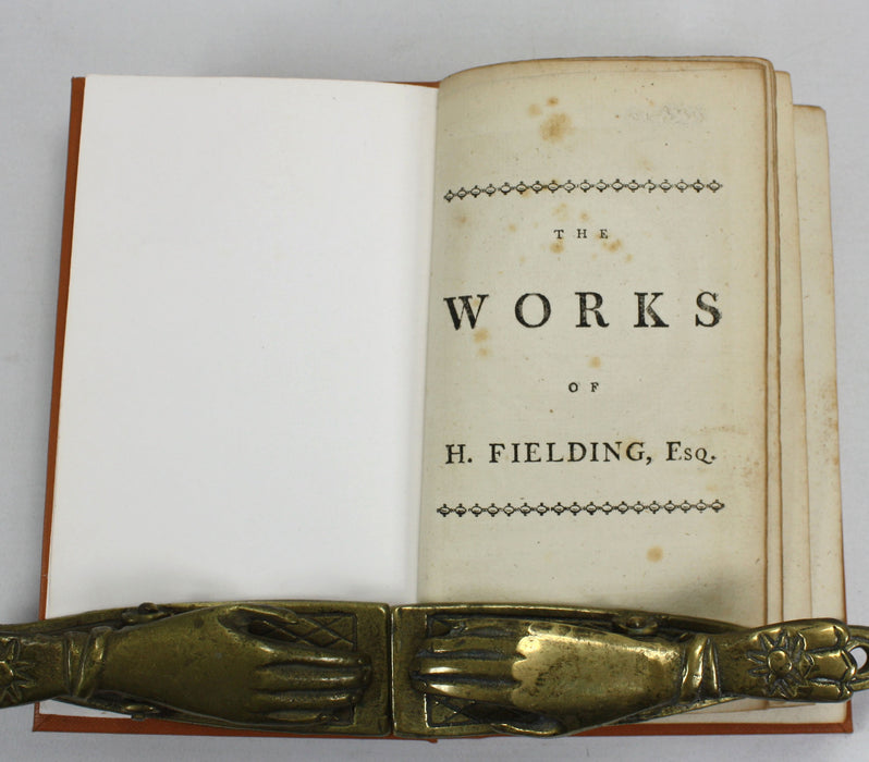 The Works of Henry Fielding, Esq.; In Twelve Volumes with the Life of the Author, The Fourth Edition, 1767, Martin & Wotherspoon, Edinburgh