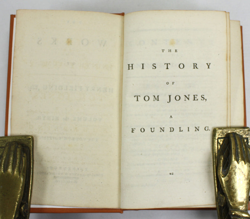 The Works of Henry Fielding, Esq.; In Twelve Volumes with the Life of the Author, The Fourth Edition, 1767, Martin & Wotherspoon, Edinburgh