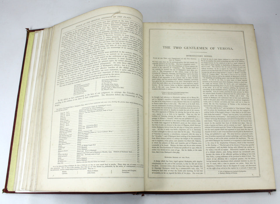 The Works of William Shakspere; Imperial edition. Edited by Charles Knight, With Illustrations on Steel, 4 Volumes, Virtue, c. 1880