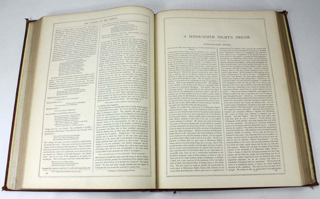 The Works of William Shakspere; Imperial edition. Edited by Charles Knight, With Illustrations on Steel, 4 Volumes, Virtue, c. 1880