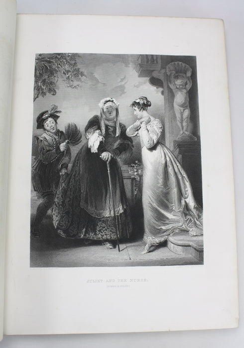 The Works of William Shakspere; Imperial edition. Edited by Charles Knight, With Illustrations on Steel, 4 Volumes, Virtue, c. 1880