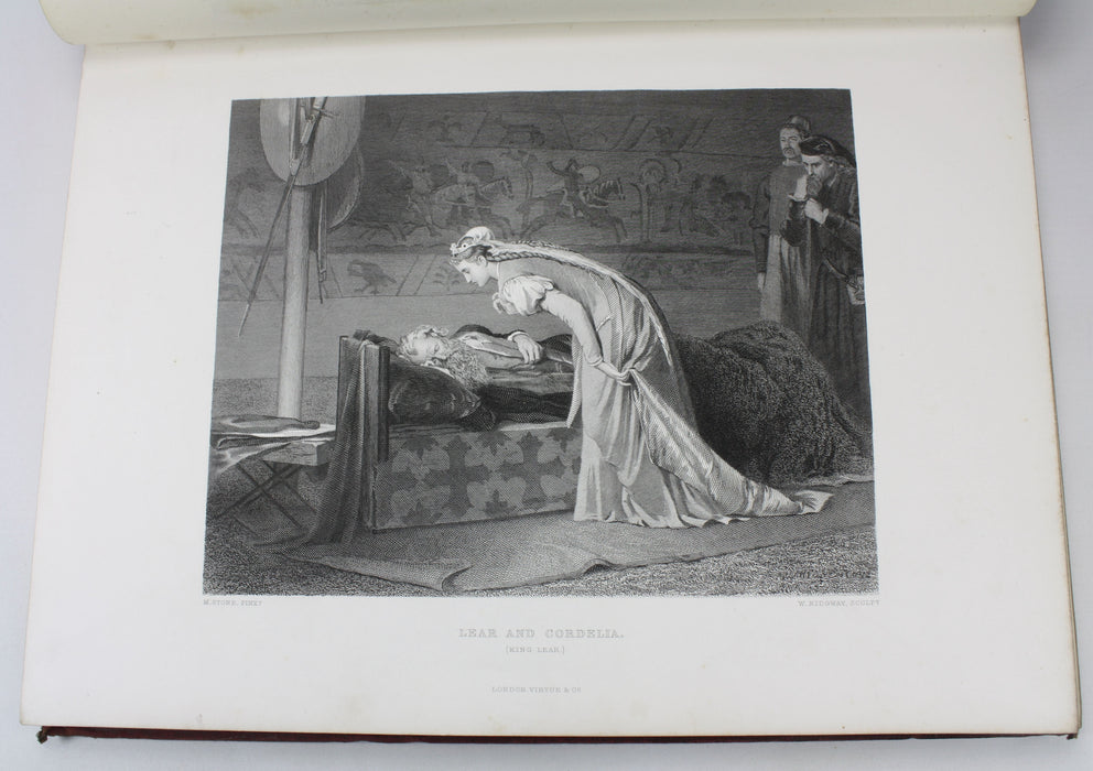 The Works of William Shakspere; Imperial edition. Edited by Charles Knight, With Illustrations on Steel, 4 Volumes, Virtue, c. 1880