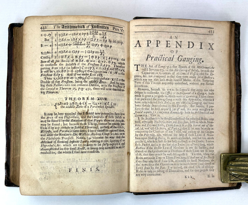 The Young Mathematician's Guide; Being a Plain and Easy Introduction to the Mathematicks, John Ward, 1728
