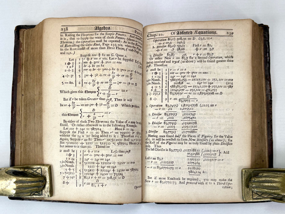 The Young Mathematician's Guide; Being a Plain and Easy Introduction to the Mathematicks, John Ward, 1728