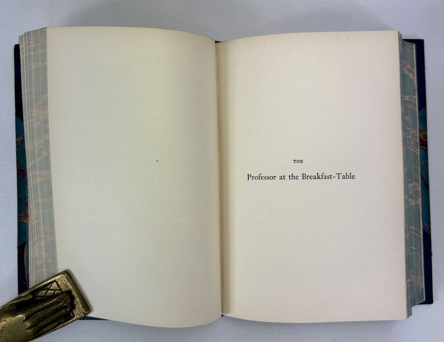 The "Breakfast-Table" Series, by Oliver Wendell Holmes, George Routledge, c. 1890