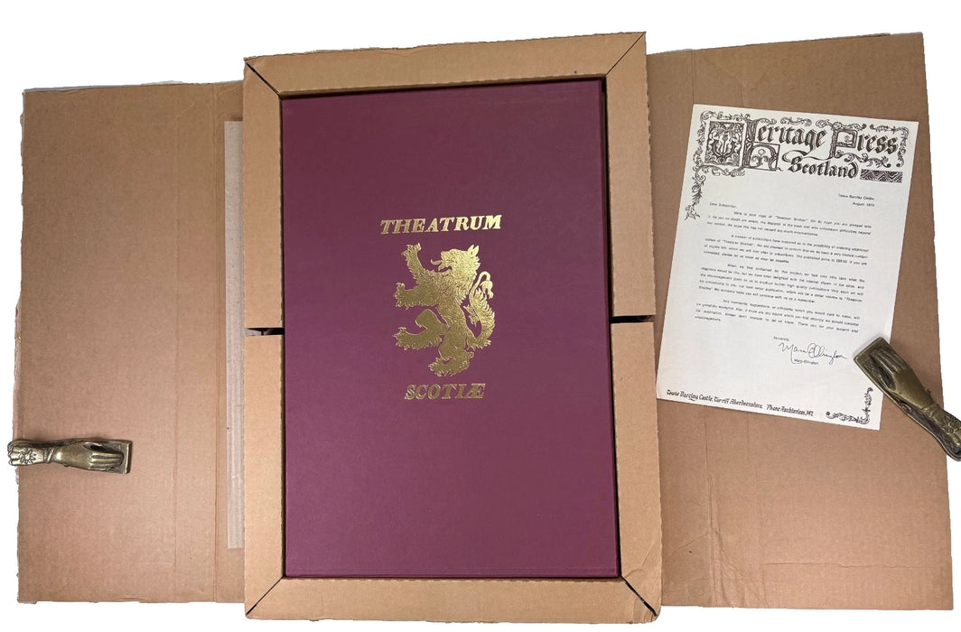 Theatrum Scotiae by John Slezer, a facsimile reproduction of the original first edition of 1693, published by Heritage Press, limited edition 35/500