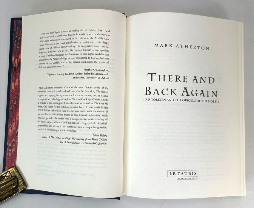 There and Back Again; J.R.R. Tolkien and the Origins of The Hobbit, by Mark Atherton, I. B. Tauris, 2012