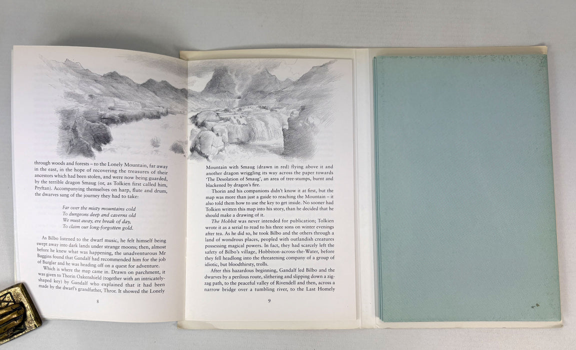There and Back Again; The Map of The Hobbit, Brian Sibley and John Howe, 1995