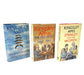 Three hardcover books by Kingsley Amis displayed upright on a white background: 'The Biographer's Moustache', 'The Old Devils', and 'Stanley and the Women'.