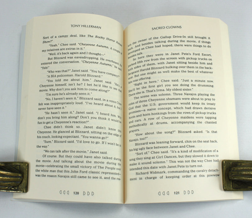 Tony Hillerman; Uncorrected Proof, Sacred Clowns, 1993