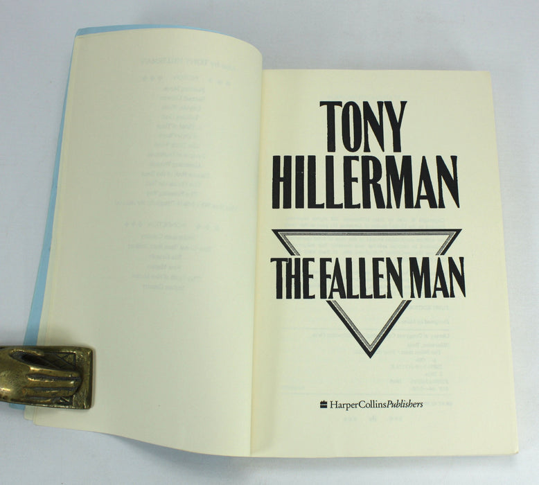 Tony Hillerman; Uncorrected Proof, The Fallen Man, 1996