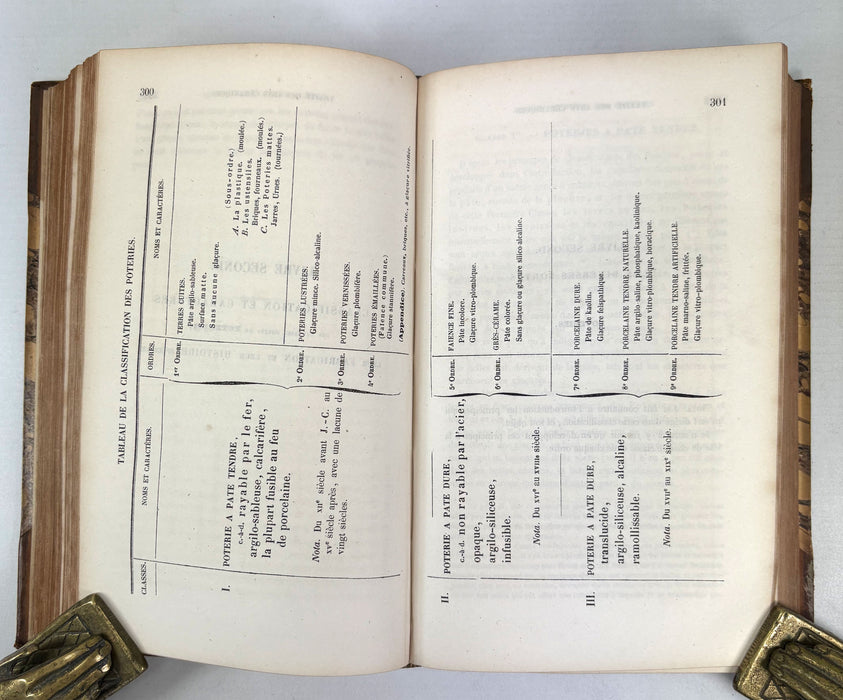 Traite Des Arts Ceramiques Ou Des Poteries, Alexandre Brongniart, 1844, 3 Volumes complete