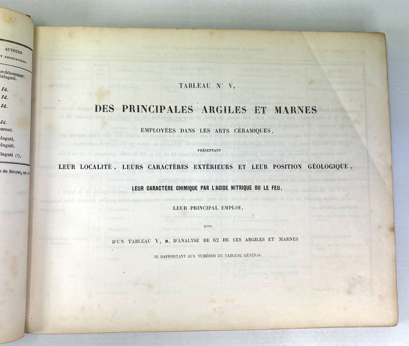 Traite Des Arts Ceramiques Ou Des Poteries, Alexandre Brongniart, 1844, 3 Volumes complete