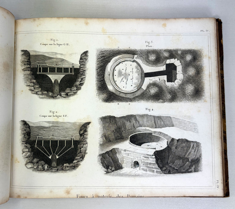 Traite Des Arts Ceramiques Ou Des Poteries, Alexandre Brongniart, 1844, 3 Volumes complete