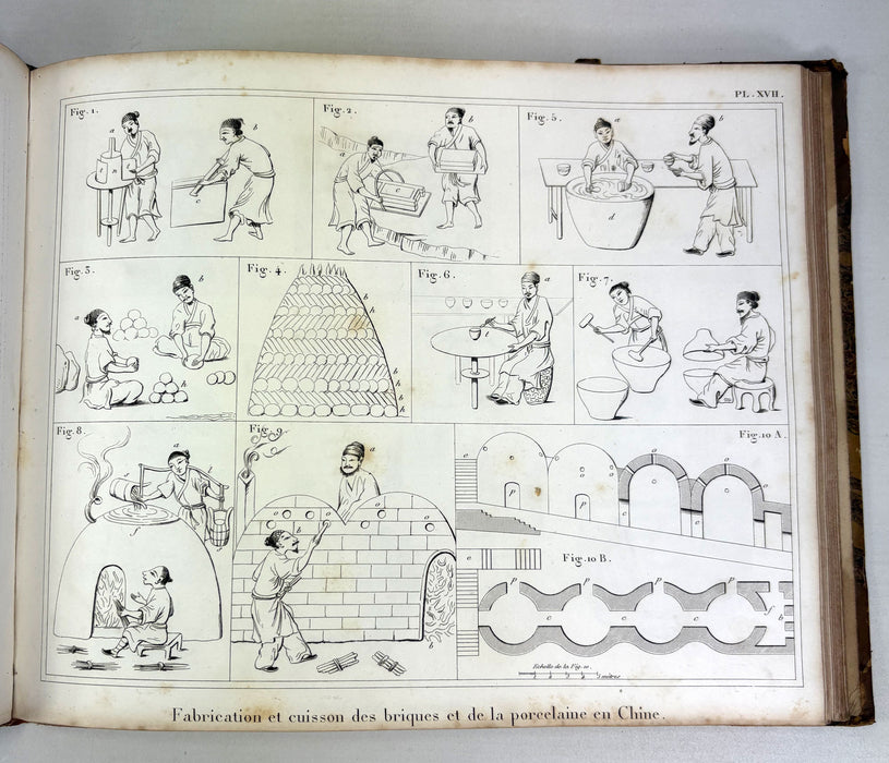 Traite Des Arts Ceramiques Ou Des Poteries, Alexandre Brongniart, 1844, 3 Volumes complete