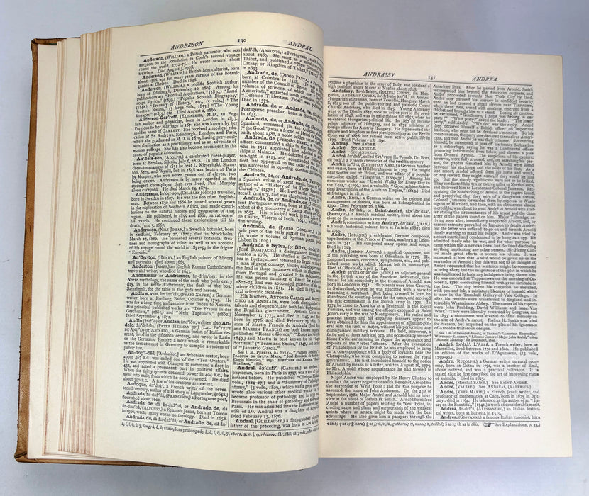 Universal Pronouncing Dictionary of Biography and Mythology, Joseph Thomas, J.B. Lippincott Company, 1896