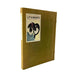 A vintage hardcover book titled 'UTAMARO' with a textured brown cover and a square illustration of two women on the front cover, photographed on a white background.