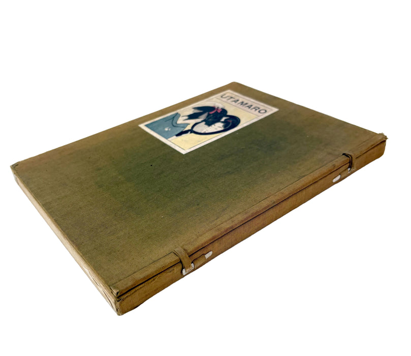 Utamaro, by Yone Noguchi, Elkin Mathews, London, 1925, One of 450 copies for sale in Europe. Printed in Japan.