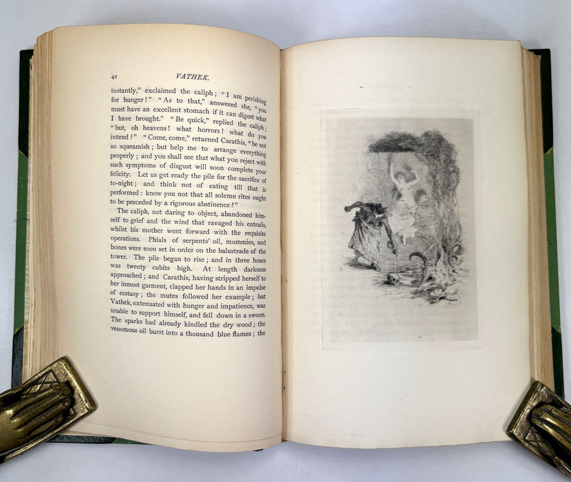 Vathek; An Arabian Tale, by William Beckford. Lawrence & Bullen, 1893, Numbered, limited edition.