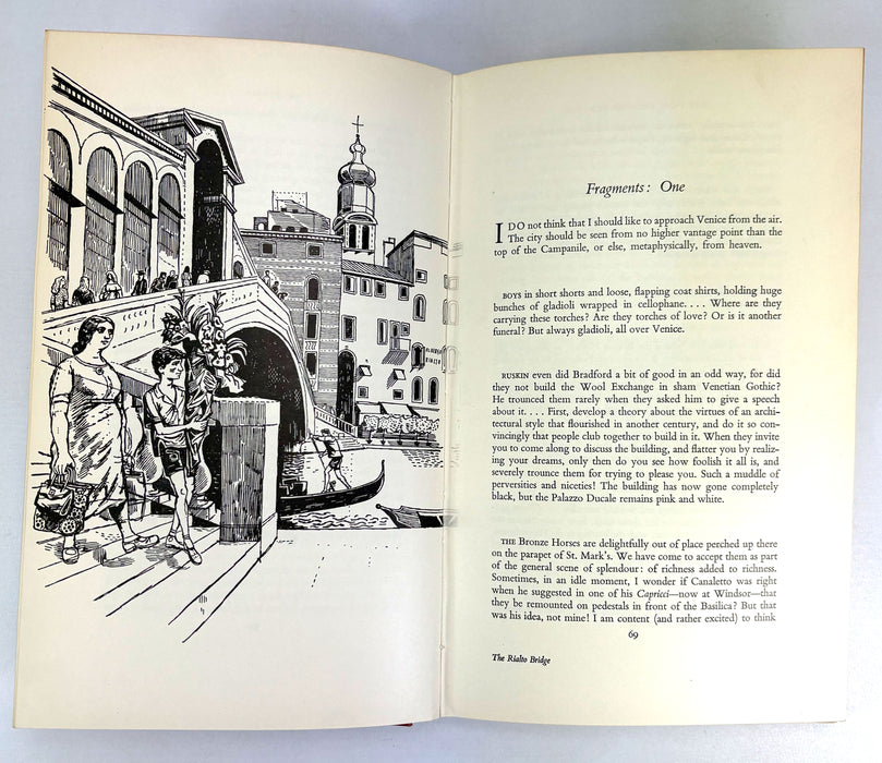 Venice; The Lion and the Peacock, Laurence Scarfe, 1952