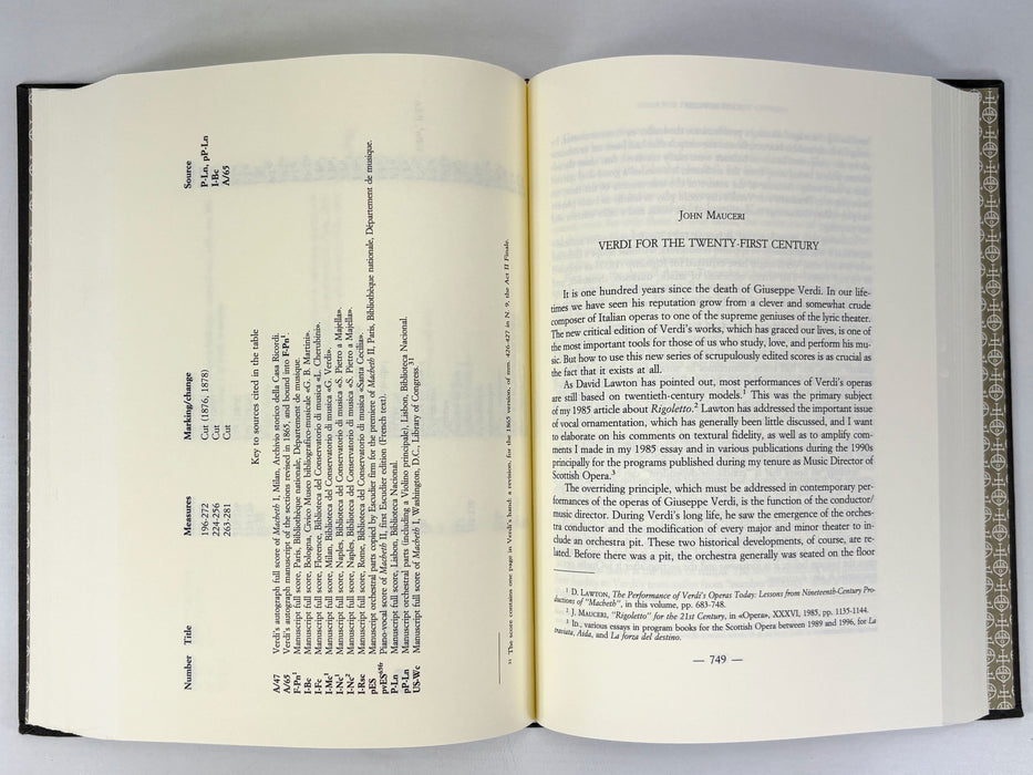 Verdi 2001; Atti del Convegno internazionale; Proceedings of the International Conference; Parma, New York, New Haven