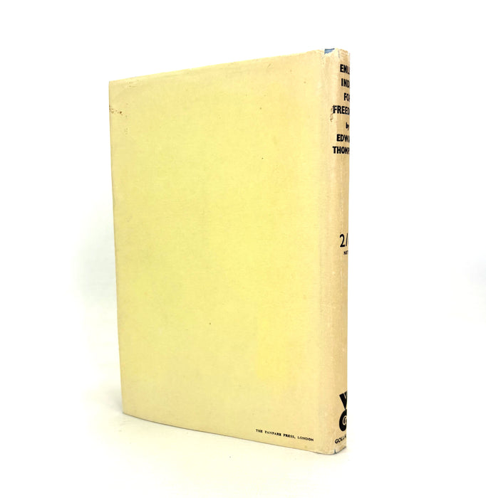 Victory Books No. 5; Enlist India for Freedom!, by Edward Thompson. Victor Gollancz 1941.