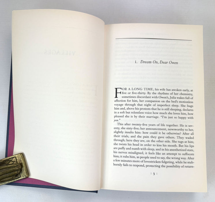 Villages, by John Updike, 1st edition, 2004