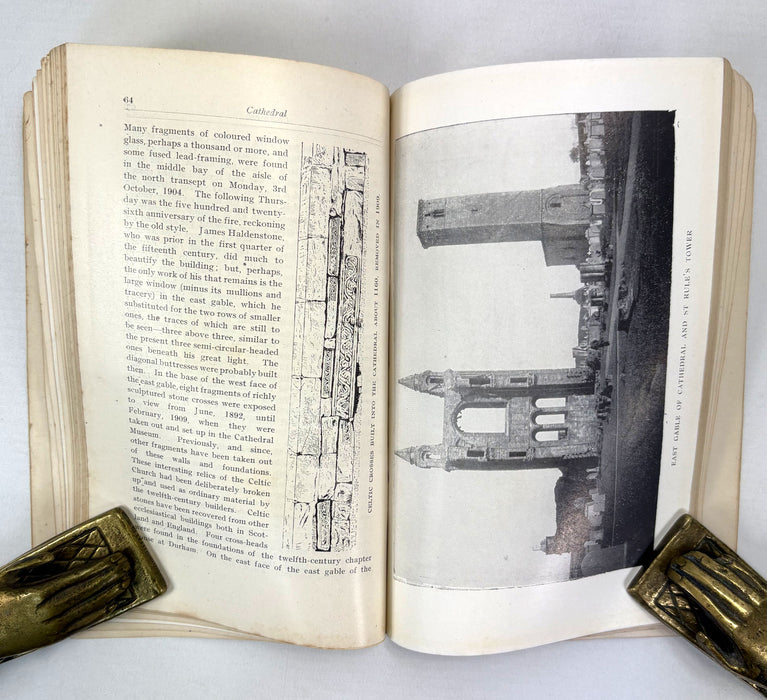 Vintage St Andrews Handbooks and Guides by Dr David Hay Fleming, 1910, 1927 and 1973