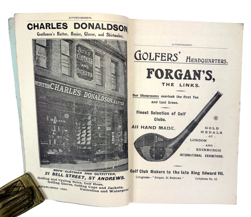 Vintage St Andrews Handbooks and Guides by Dr David Hay Fleming, 1910, 1927 and 1973