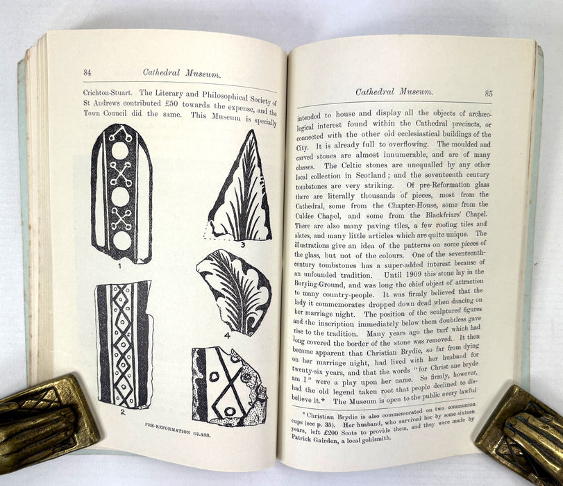 Vintage St Andrews Handbooks and Guides by Dr David Hay Fleming, 1910, 1927 and 1973