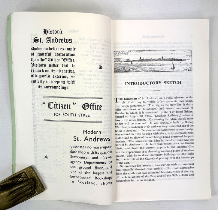 Vintage St Andrews Handbooks and Guides by Dr David Hay Fleming, 1910, 1927 and 1973