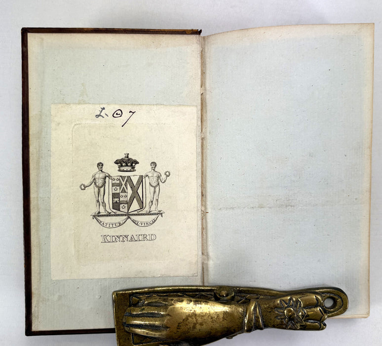 Voyage du Jeune Anacharsis en Grèce, by Jean-Jacques Barthélemy. In Nine Volumes, complete, 1791.