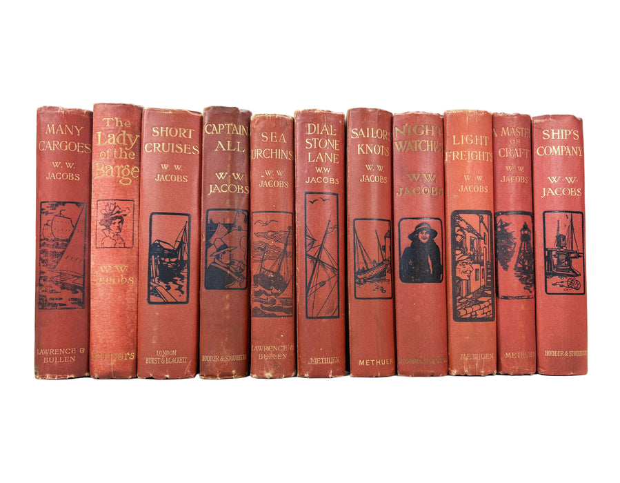 W W Jacobs; A Collection of First & Early editions, 1897-1920